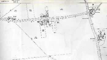 The eastern part of Upper Caldecote in 1926